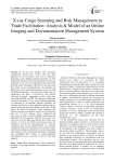 X-ray cargo scanning and risk management in trade facilitation: analysis & model of an online imaging and documentation management system
