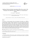 Intelligent software defined atmospheric effect processing for 5th generation (5G) millimeter wave (MMWave) communication system