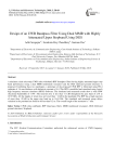 Design of an UWB bandpass filter using dual MMR with highly attenuated upper stopband using DGS