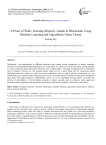 A proof of work: securing majority-attack in blockchain using machine learning and algorithmic game theory