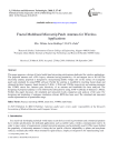 Fractal multiband microstrip patch antenna for wireless applications