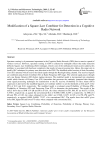 Modification of a square-law combiner for detection in a cognitive radio network