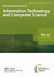 1 Vol. 12, 2020 - International Journal of Information Technology and Computer Science
