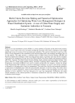Multi-Criteria Decision Making and Numerical Optimization Approaches for Optimizing Water Loss Management Strategies in Water Distribution System - A case of Urban Water Supply and Sanitation Authorities in Tanzania