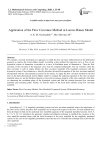 Application of the Flow Curvature Method in Lorenz-Haken Model
