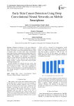 Early Skin Cancer Detection Using Deep Convolutional Neural Networks on Mobile Smartphone