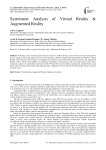 Systematic Analysis of Virtual Reality & Augmented Reality