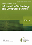 2 Vol. 13, 2021 - International Journal of Information Technology and Computer Science