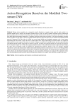 Action Recognition Based on the Modified Twostream CNN