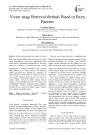 Vector Image Retrieval Methods Based on Fuzzy Patterns