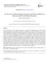 An Overview of Reconfigurable Antennas for Wireless Body Area Networks and Possible Future Prospects