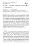 A Node Localization Algorithm based on Woa-Bp Optimization