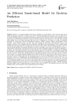 An Efficient Smote-based Model for Dyslexia Prediction
