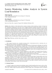 System Monitoring Addon Analysis in System Load Simulation