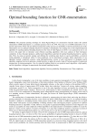 Optimal bounding function for GNR-enumeration