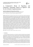 A Comparative Study of Eigenface and Fisherface Algorithms Based on OpenCV and Sci-kit Libraries Implementations