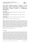 The Best Techno-economic Aspects of the Feasibility Study Concerning the Proposed PV-Wind-hydro Hybrid System in Nilphamari, Bangladesh