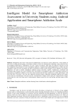 Intelligent Model for Smartphone Addiction Assessment in University Students using Android Application and Smartphone Addiction Scale