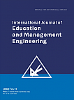 3 vol.13, 2023 - International Journal of Education and Management Engineering
