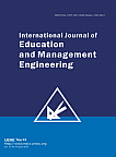 4 vol.13, 2023 - International Journal of Education and Management Engineering