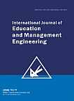 6 vol.13, 2023 - International Journal of Education and Management Engineering