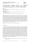 Self-supervised Model Based on Masked Autoencoders Advance CT Scans Classification