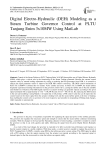 Digital Electro-Hydraulic (DEH) Modeling as a Steam Turbine Governor Control at PLTU Tanjung Enim 3x10MW Using MatLab