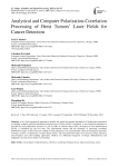 Analytical and Computer Polarization-Correlation Processing of Brest Tumors’ Laser Fields for Cancer Detection