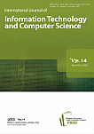 5 Vol. 14, 2022 - International Journal of Information Technology and Computer Science