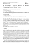 A Systematic Literature Review of Studies Comparing Process Mining Tools