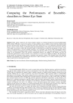 Comparing the Performances of Ensemble-classifiers to Detect Eye State