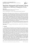 Blockchain Management and Federated Learning Adaptation on Healthcare Management System