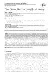 Plant Disease Detection Using Deep Learning