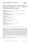 Universal On-board Neural Network System for Restoring Information in Case of Helicopter Turboshaft Engine Sensor Failure