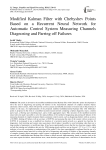 Modified Kalman Filter with Chebyshev Points Based on a Recurrent Neural Network for Automatic Control System Measuring Channels Diagnosing and Parring off Failures