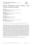 Diabetic Retinopathy Severity Grading Using Transfer Learning Techniques