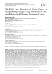 CD-BGRU Net: Detection of Colon Cancer in Histopathology Images Using Bidirectional GRU with EfficientnetB0 Feature Extraction System