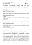 Industrial Monitoring System with Real-time Alerts and Automated Protection Mechanisms