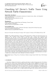 Classifying IoT Device’s Traffic Traces Using Network Traffic Characteristics