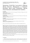 Optimizing Credit Risk Assessment in Banking Human Resource Management: A Enhanced Humboldt Squid based Probabilistic Spiking Neural Networks with Shunted Self-Attention