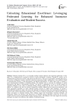 Unlocking Educational Excellence: Leveraging Federated Learning for Enhanced Instructor Evaluation and Student Success