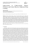 Improvement in Cardiovascular Disease Prediction and Control Based on Optimized Deep Learning