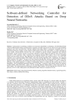 Software-defined Networking Controller for Detection of DDoS Attacks Based on Deep Neural Networks