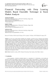 Financial Forecasting with Deep Learning Models Based Ensemble Technique in Stock Market Analysis