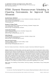 STBO: Dynamic Resource-aware Scheduling in Cloud-fog Environments for Improved Task Allocation
