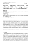 Multiclass Arrhythmia Classification from Imbalanced ECG Data Using Encoded Transformer based CNN-LSTM Hybrid Model