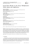 Fixed Point Results in the Fuzzy Multiplicative Metric Spaces and Application