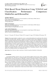 Web-Based Waste Detection Using YOLOv8 and Classification Performance Comparison: MobileNet and EfficientNet