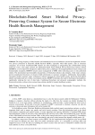 Blockchain-Based Smart Medical Privacy-Preserving Contract System for Secure Electronic Health Records Management