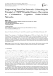 Empowering Next-Gen Networks: Unleashing the Potential of SWIPT-Enabled Energy Harvesting in Collaborative Cognitive Radio-NOMA Networks